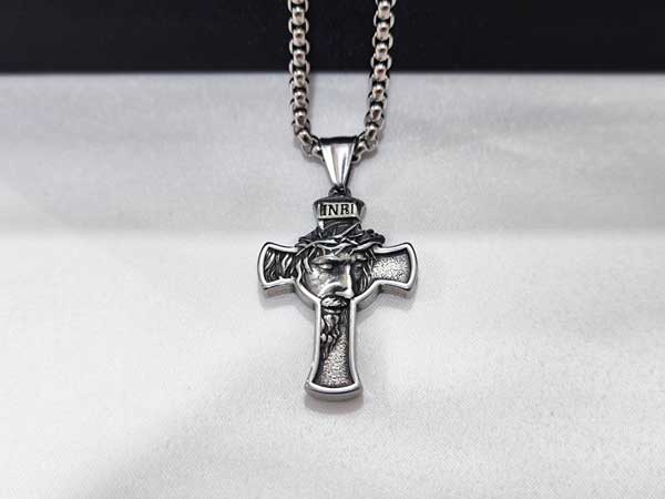 Christ-face-necklace3 گردنبند چهره مسیح خفن