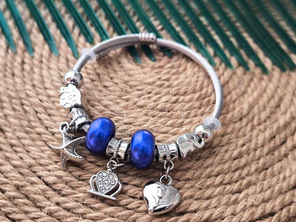 Pandora-Starfish-Bracelet2 دستبند ستاره دریایی استیل دخترانه