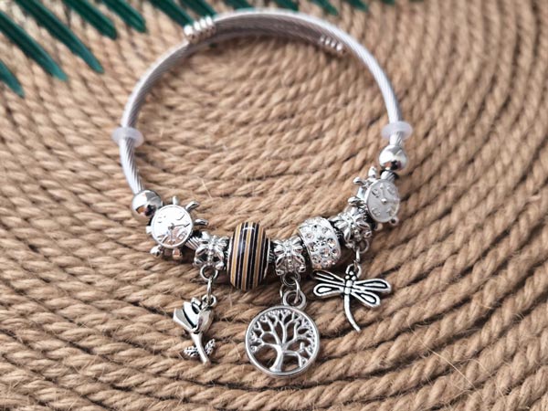 Pandora-Tree-of-Life-Bracelet3 دستبند جدید پاندورا دخترانه شیک و خاص