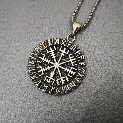 گردنبند ستاره وایکینگ طرح باستانی