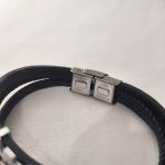 دستبند چرم ورساچه پسرانه
