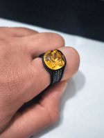 انگشتر استیل رنگ ثابت
