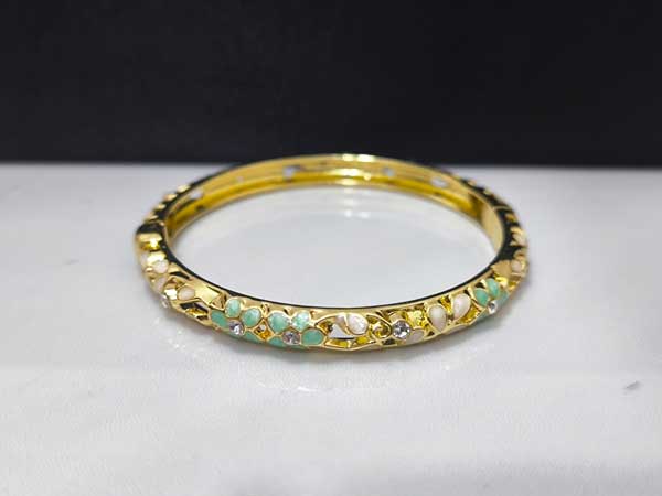New-enamel-bangle-bracelet دستبند بنگل میناکاری دخترانه ترند