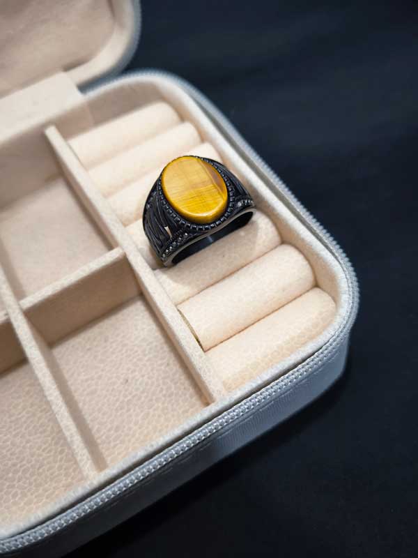 Special-men's-ring انگشتر چشم ببر طرح شیک
