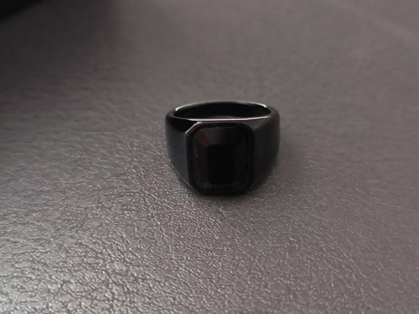 Ring-Mardane-Khas5 انگشتر مردانه مشکی رنگ ثابت