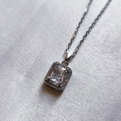 گردنبند دخترانه نگین ضد حساسیت