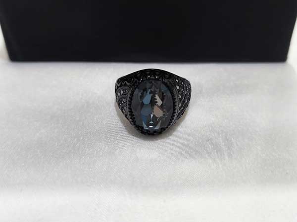 Men-Ring-Negini5 انگشتر تک نگین پسرانه استیل
