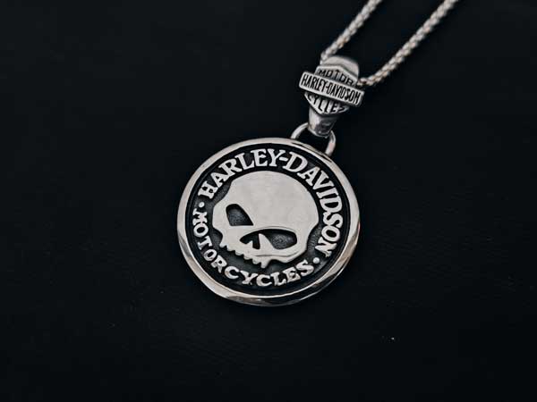 Harley-Davidson-necklace1 گردنبند هارلی دیویدسون پسرانه خفن